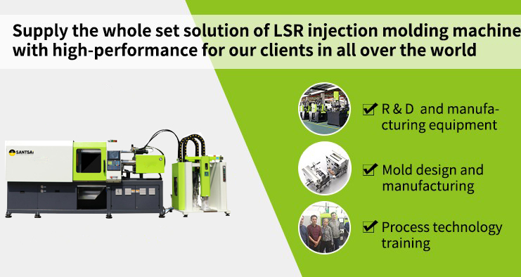 Double Material (plastic and LSR) Injection - SANTSAi